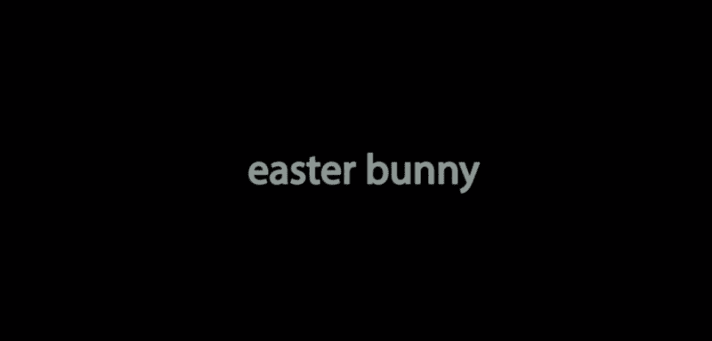 Easter Bunny 1