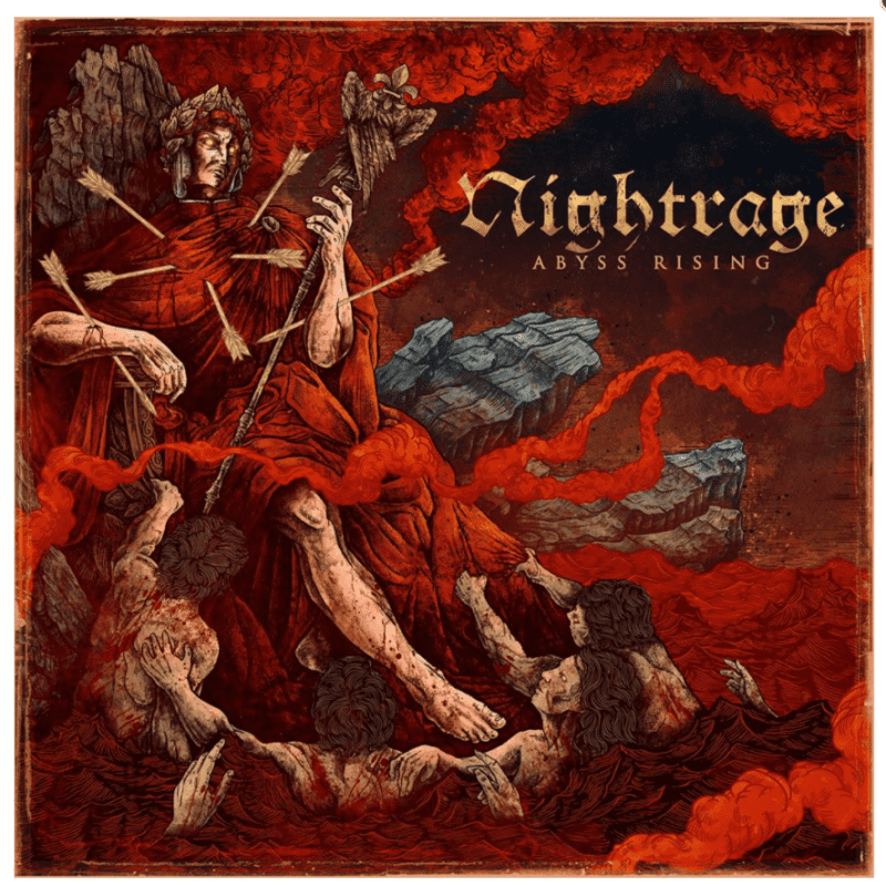 Nightrage Abyss Rising Album Cover