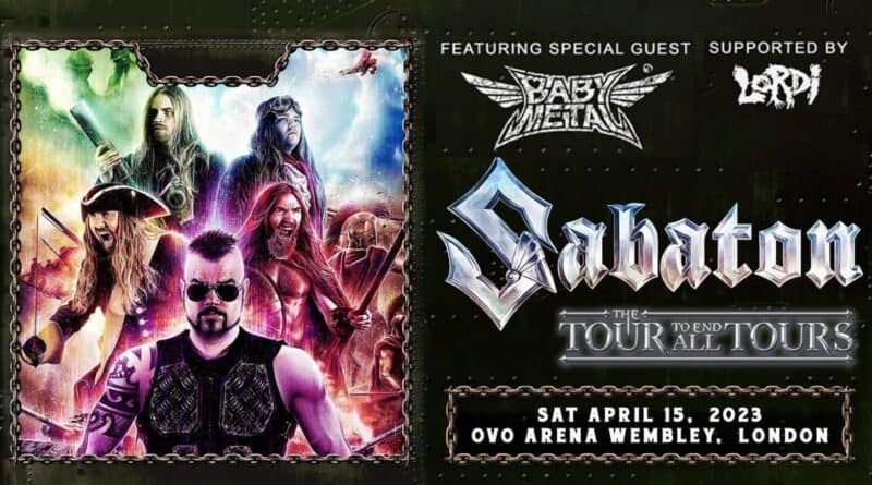 Sabaton Baby Metal Lordi Wembley Arena