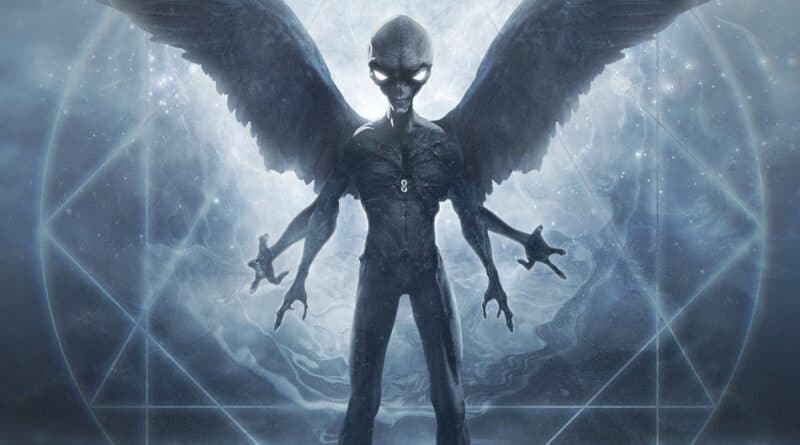 Scar Symmetry - The Singularity Phase II Xenotaph artwork