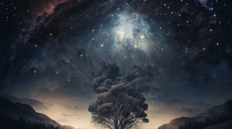 Lightlorn At One With the Night Sky art