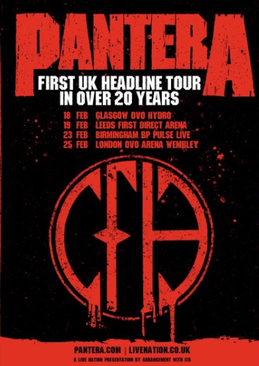 Pantera at Ovo Arena with Power Trip and King Parrot 7