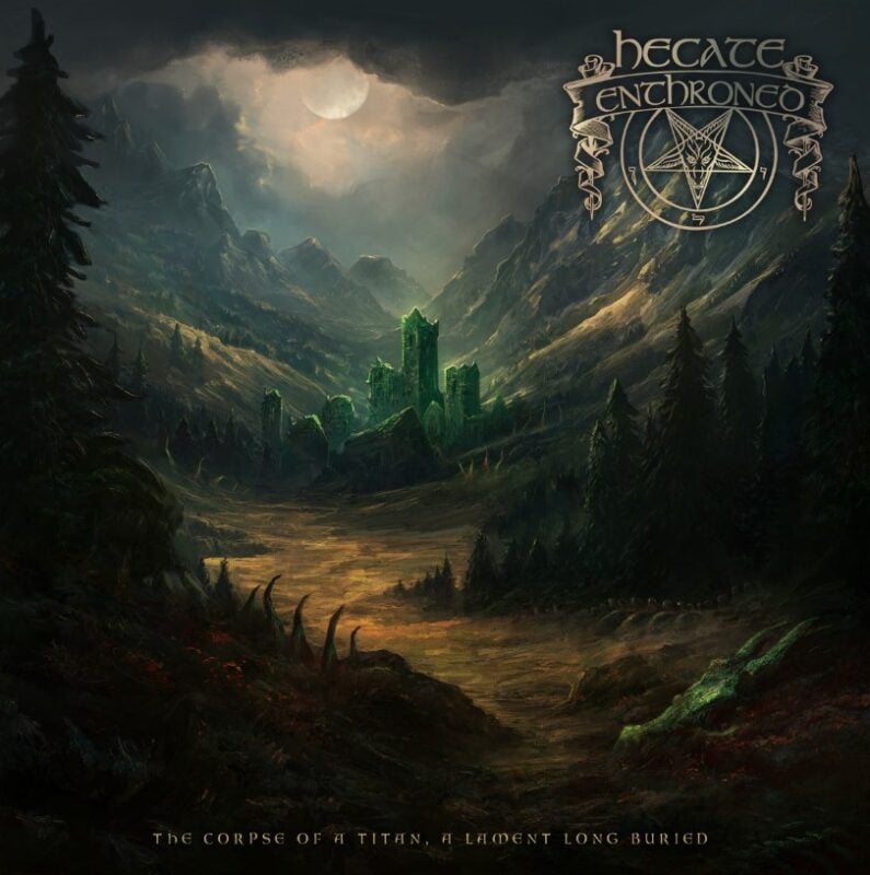 Hecate Enthroned - The Corpse of a Titan, A Lament Long Buried Artwork