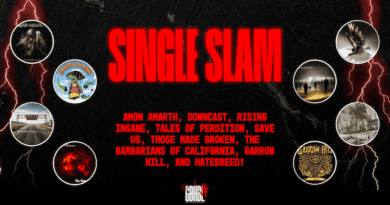 Single Slam: Amon Amarth, downcast, Rising Insane, Tales of Perdition, Save Us, Those Made Broken, The Barbarians of California, Garrow Hill, and Hatebreed!