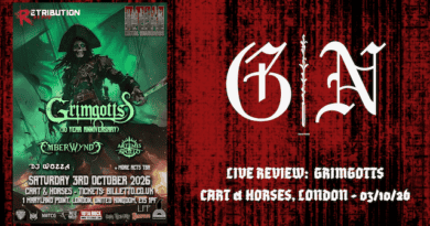 Live Review: Grimgotts at Cart & Horses, London – Retribution Alive (03/10/26)