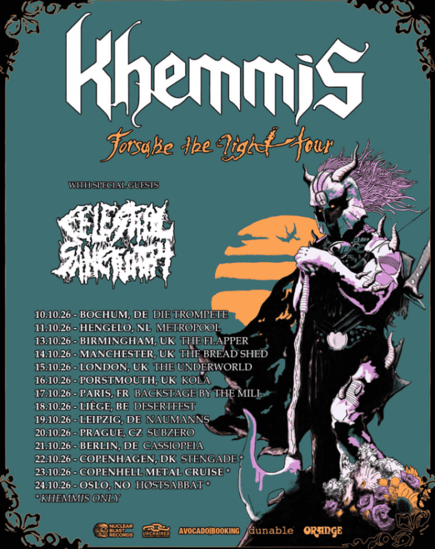 Khemmis Celestial Sanctuary Underworld 2026